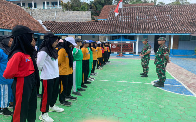 Persiapan Lomba PBB dalam Rangka HUT TNI ke-79