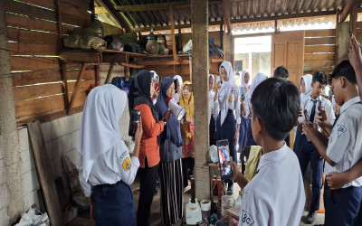 Kegiatan P5 dengan Tema Kearifan Lokal di Lingkungan Kecamatan Jenawi